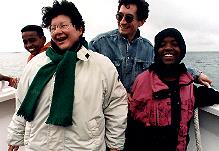 Mohamed, Mich&egrave;le, Yffic et Abouchou (� Vincent Muteau)